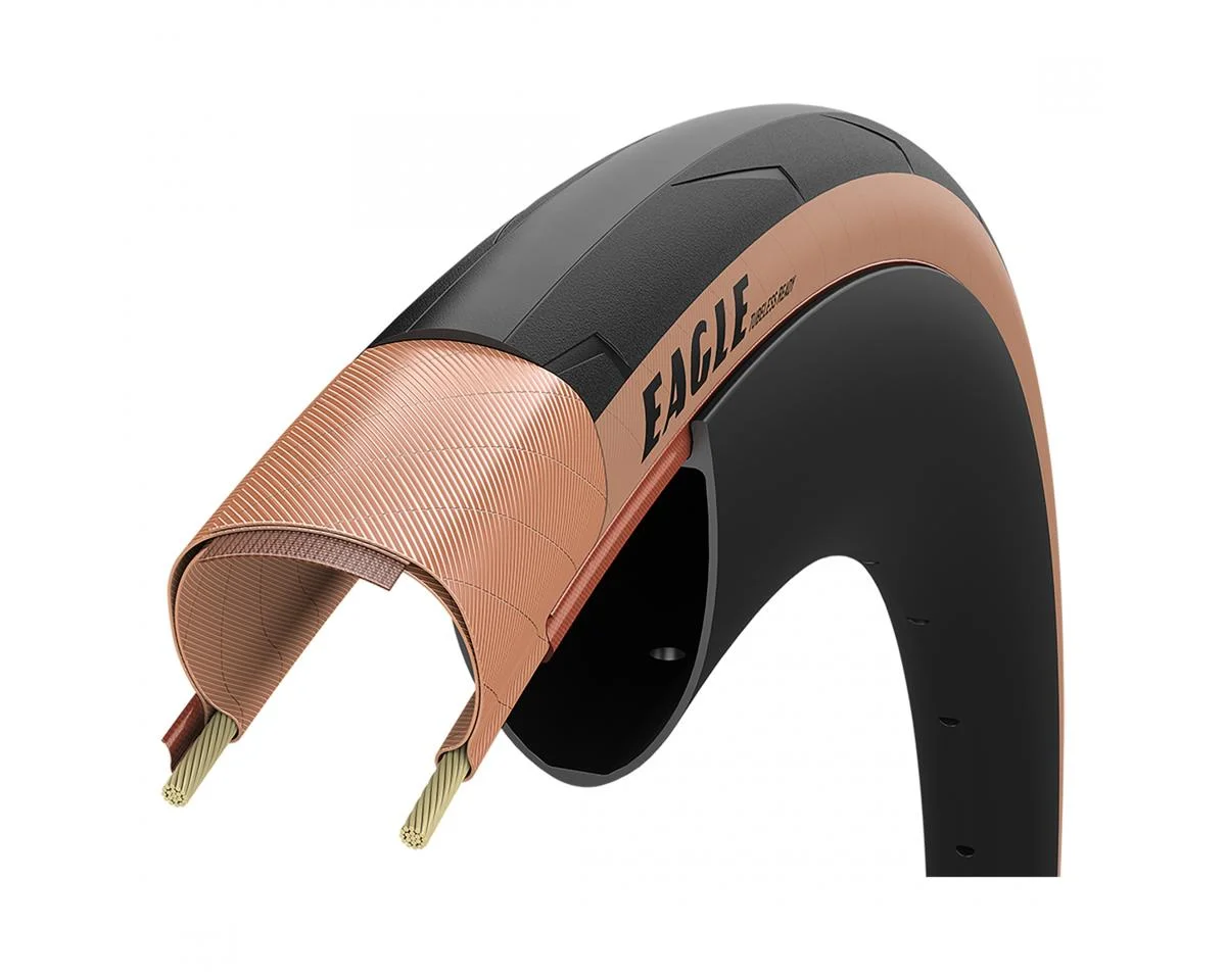 Goodyear Eagle Tubeless Road Tire (Tan Wall) (Dynamic HP/RShield) (700c) (28mm)